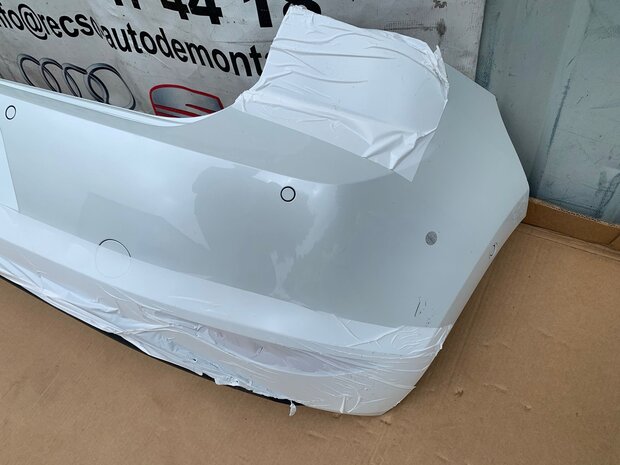 VW Golf 7 Achterbumper bumper 6x pdc Oryx White LOK1 P39