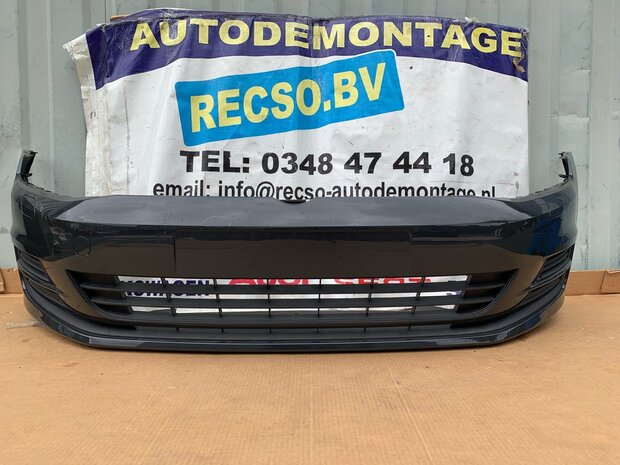 VW Golf 7 Voorbumper bumper KLS Urano Grey LI7F P88