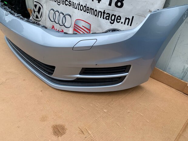 VW Golf 7 Voorbumper bumper KLS Clearwater Blue LR5S P90