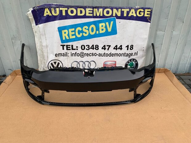 VW Golf 8 GTI GTD R-Line Voorbumper Zwart LC9X 5H0807221G P23