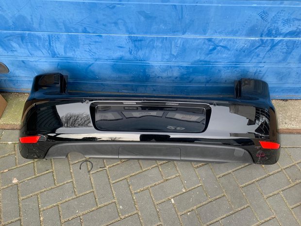 VW Golf 6 achterbumper bumper Zwart no:G1