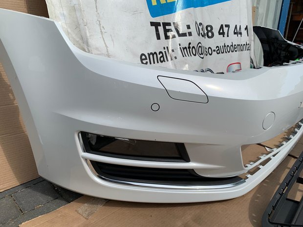 VW Golf 7 Voorbumper 4X PDC KLS ACC Oryx White LOK1 T122