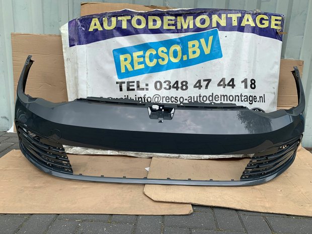 VW Golf 8 Voorbumper bumper Grey 5H0807221J T244