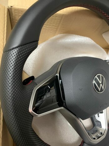 VW Golf 8 Gti Multi Stuur Leder Flippers nieuw 5H0419089FP