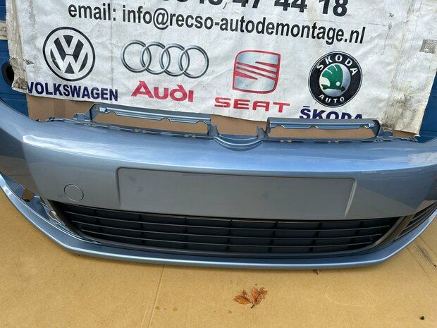 VW Golf 6 Voorbumper bumper blauw grijs B12