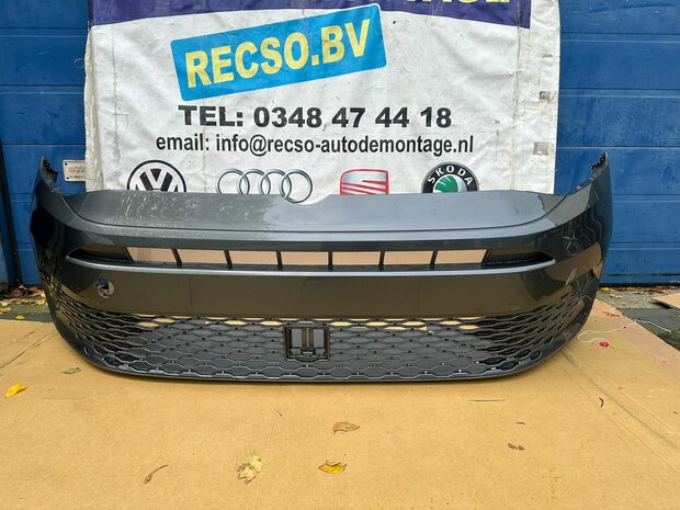 vw caddy 2k7 2020+ voorbumper bumper donker grijs 2K7807221A