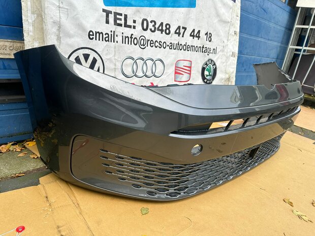 vw caddy 2k7 2020+ voorbumper bumper donker grijs 2K7807221A