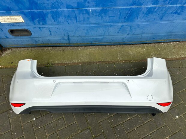 VW Golf 7 Achterbumper bumper 4x pdc Oryx White LOK1 T72