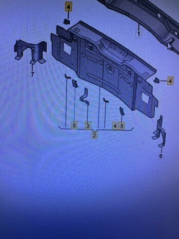 Audi Q4 2021+ afsluitplaat achter onder 89E813301