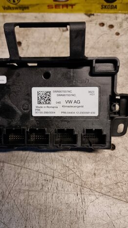 VW Golf 8 Computer Koeling control unit 5WA907007AC