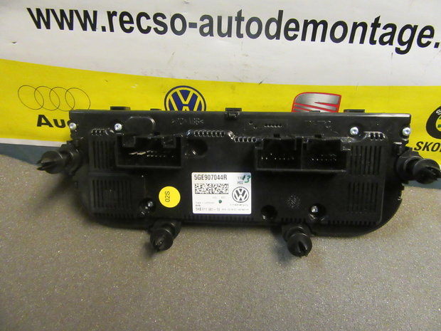 VW Golf 7 E-Golf kachelpaneel Bedieningspaneel 5GE907044R AC