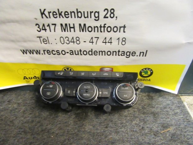 VW Passat Kachelbediening stuur stoelverwarming 5G1907044L