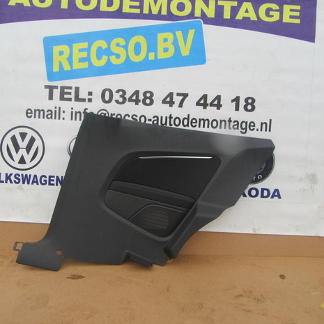 VW Polo 6R 3 deurs Zijpaneel Bekleding Rechts 6C3867044A