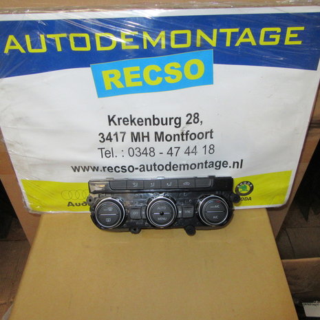 VW Golf 7 E-Golf kachelpaneel Bedieningspaneel 5GE907044R AC