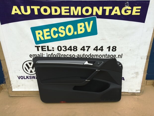 VW Golf 7 5G 3drs met verlichting deurpaneel rechts Voor 5G3867011