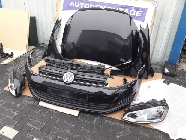 Golf 7 Voorkop 2.0 TDI Zwart Metallic LC9X 