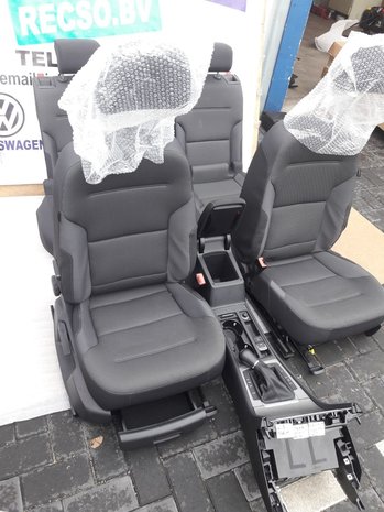 VW Golf 7 variant interieur stoelen set stof nieuw 