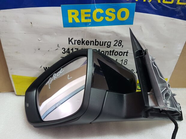 VW T-Roc buitenspiegel Links inklap Zwart Metallic LC9X