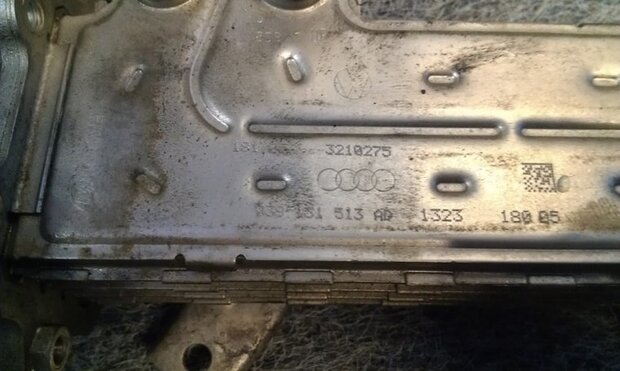 Gebruikte EGR Koeler 038131512H 038131513AD 1.9 TDI BKC BXE