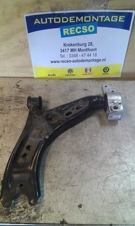 Golf 5 Draagarm steun subframe arm staal 1K0407165C Links