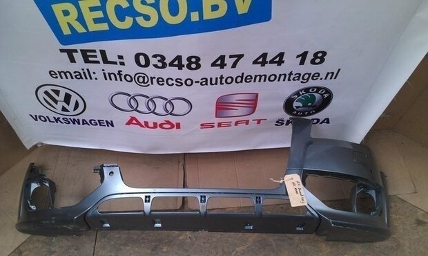 incompleet voorbumper Audi A4 avant bumper grijs