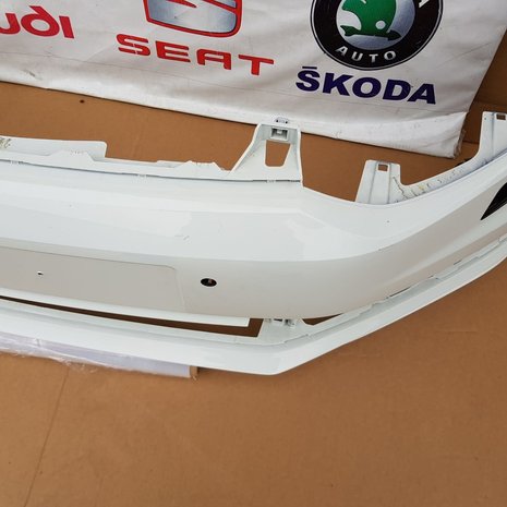 VW Polo 6C GTI Voorbumper Wit 4xPDC KLS 6C0807221H Origineel 