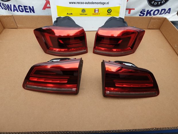 VW Golf Sportsvan Full LED Achterlicht Set 510945095T 510945096T